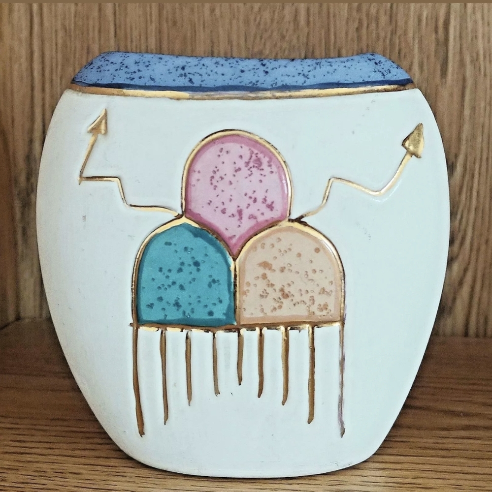Southwestern Vase Nizhoni Originals Vintage Decor